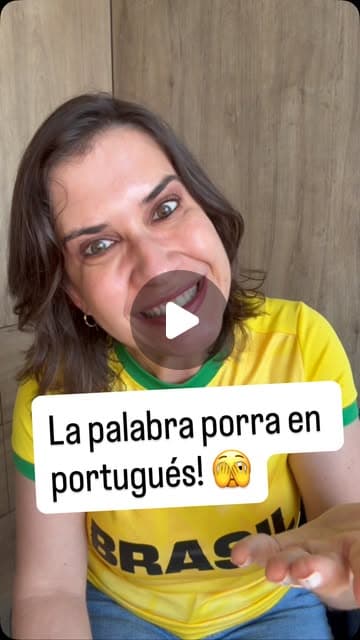 La palabra «porra» en portugués